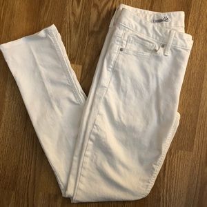 Gap 1969 White Always Skinny Jeans